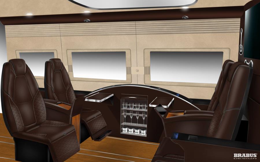 Интерьер Mercedes-Benz Sprinter Business Lounge by Brabus (Br.906) 2014 года  (фото 32 из 33)